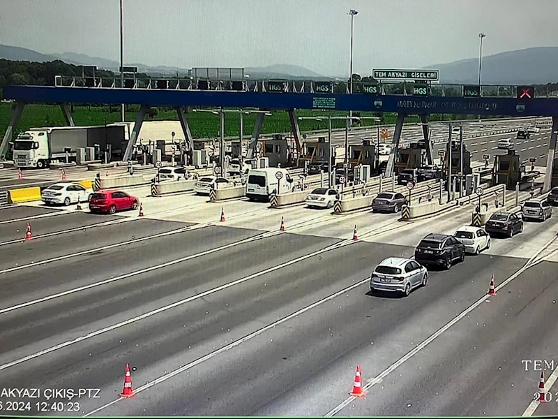 Bayram trafiğine yakın takip 