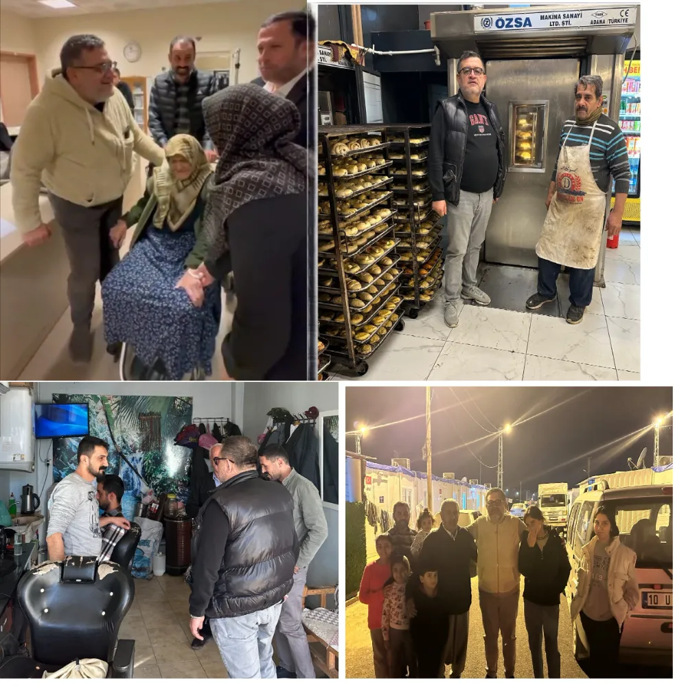 Sait Salıcı, Ramazan Boyunca Adıyamanlılarla Birebir Görüşerek Gönülleri Fethetti