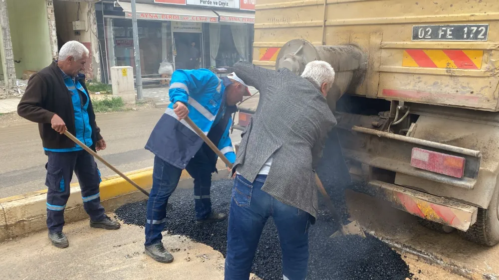 Adıyaman Belediyesi, Bayram Tatilinde de Altyapı Çalışmalarını Sürdürdü