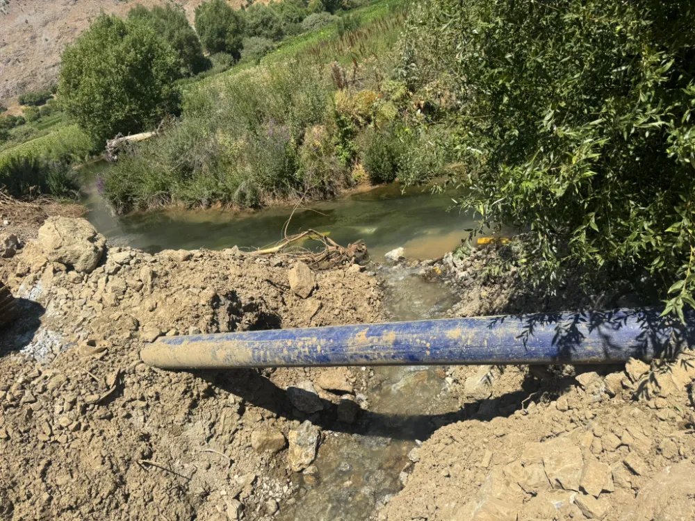 Havşeri İsale Hattı yenileme çalışmaları hız kazandı