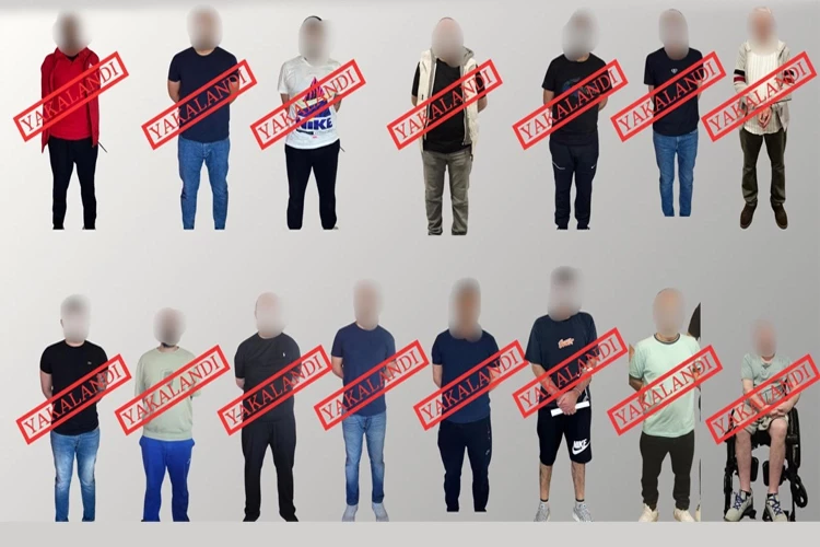 Uluslararası dev operasyon! 15 suçlu Türkiye