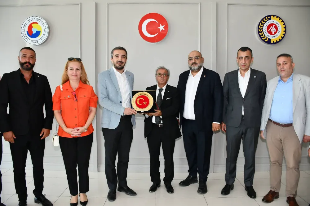 İYİ Parti Heyetinden ATSO’ya Ziyaret