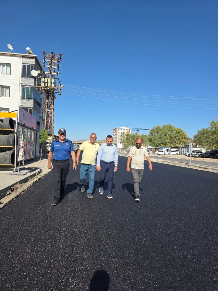 Kaymakam Kadir Algın, Malatya–Gölbaşı Yol Çalışmalarını İnceledi